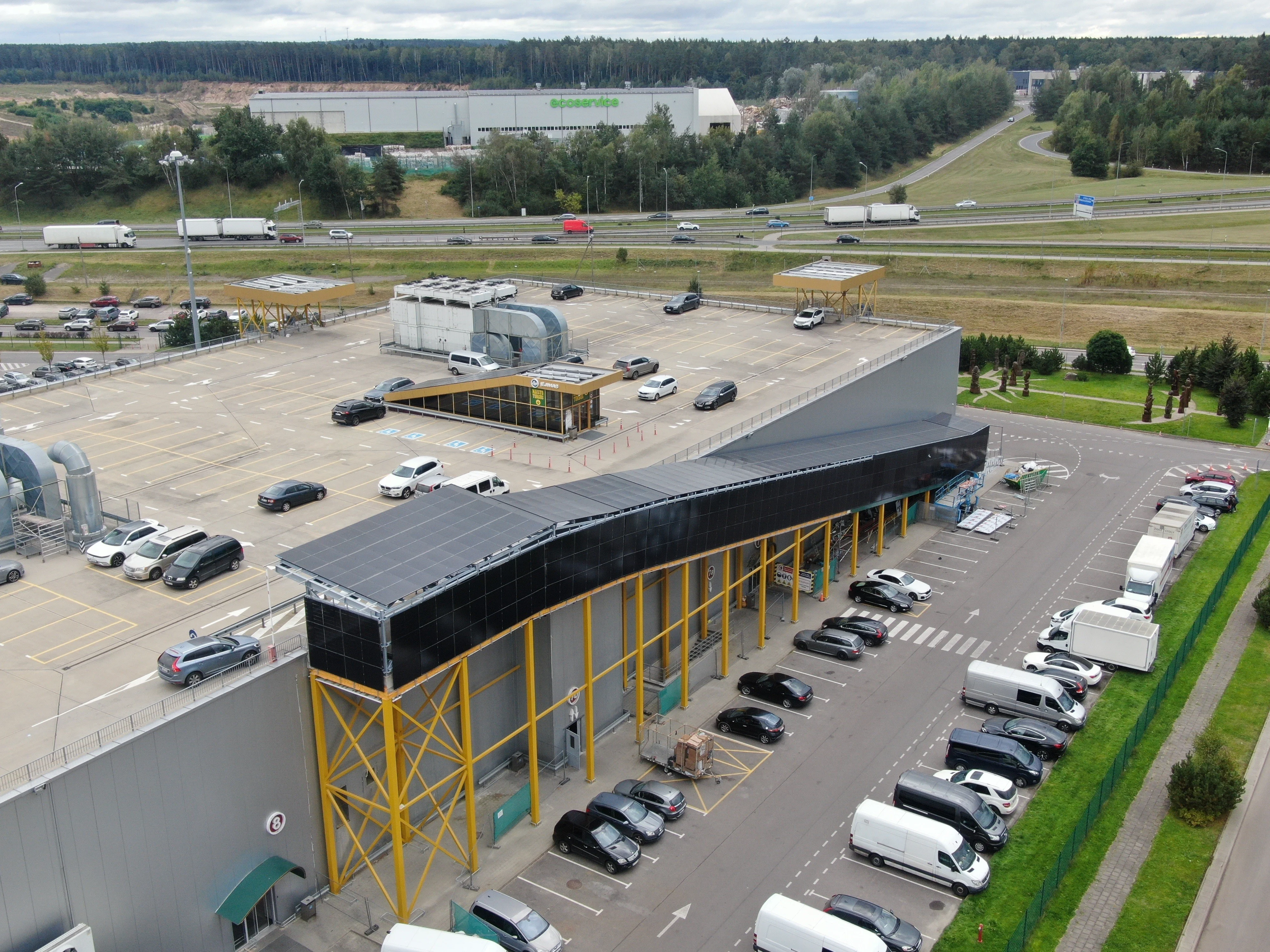 Saulės elektrinės verslui — Gariūnai