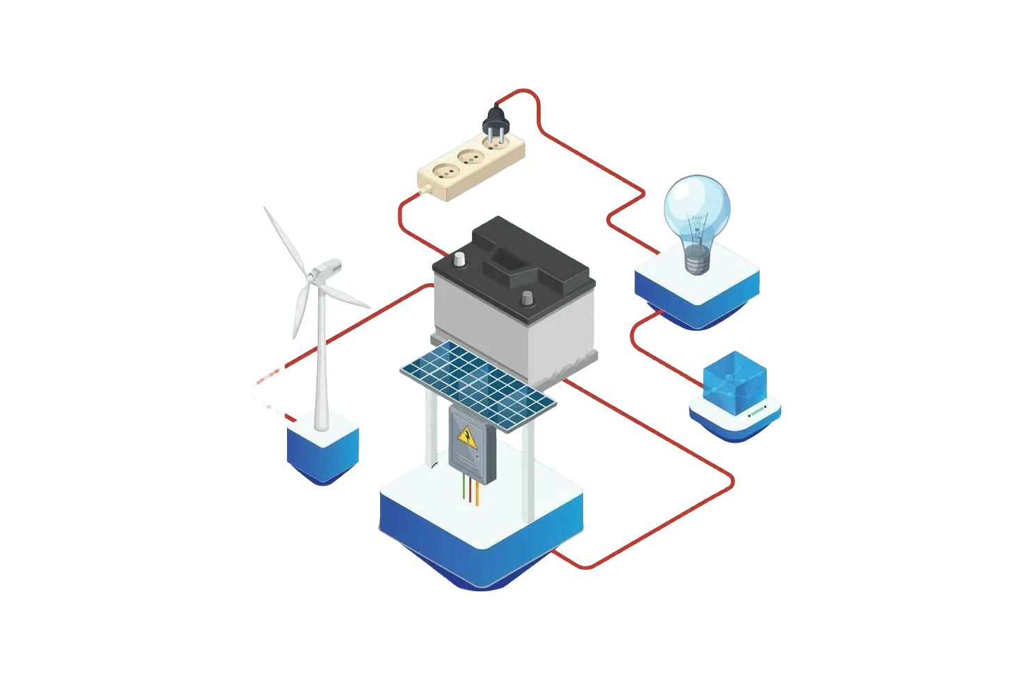 Saulės elektrinių jungimo skydai